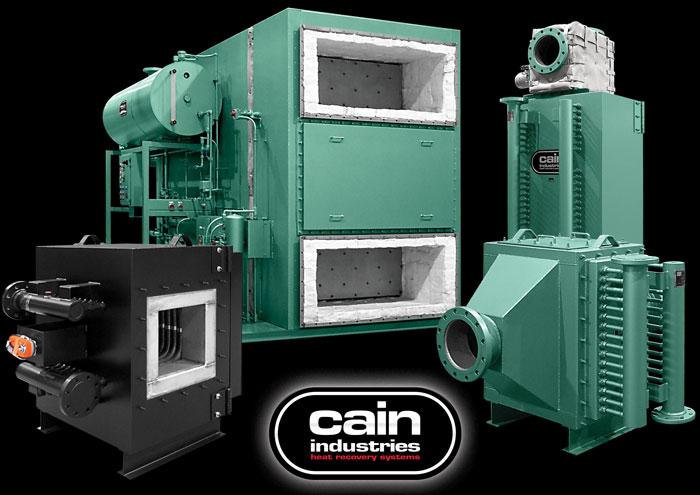 Cain Industries Fume Incineration Exhaust Heat Recovery